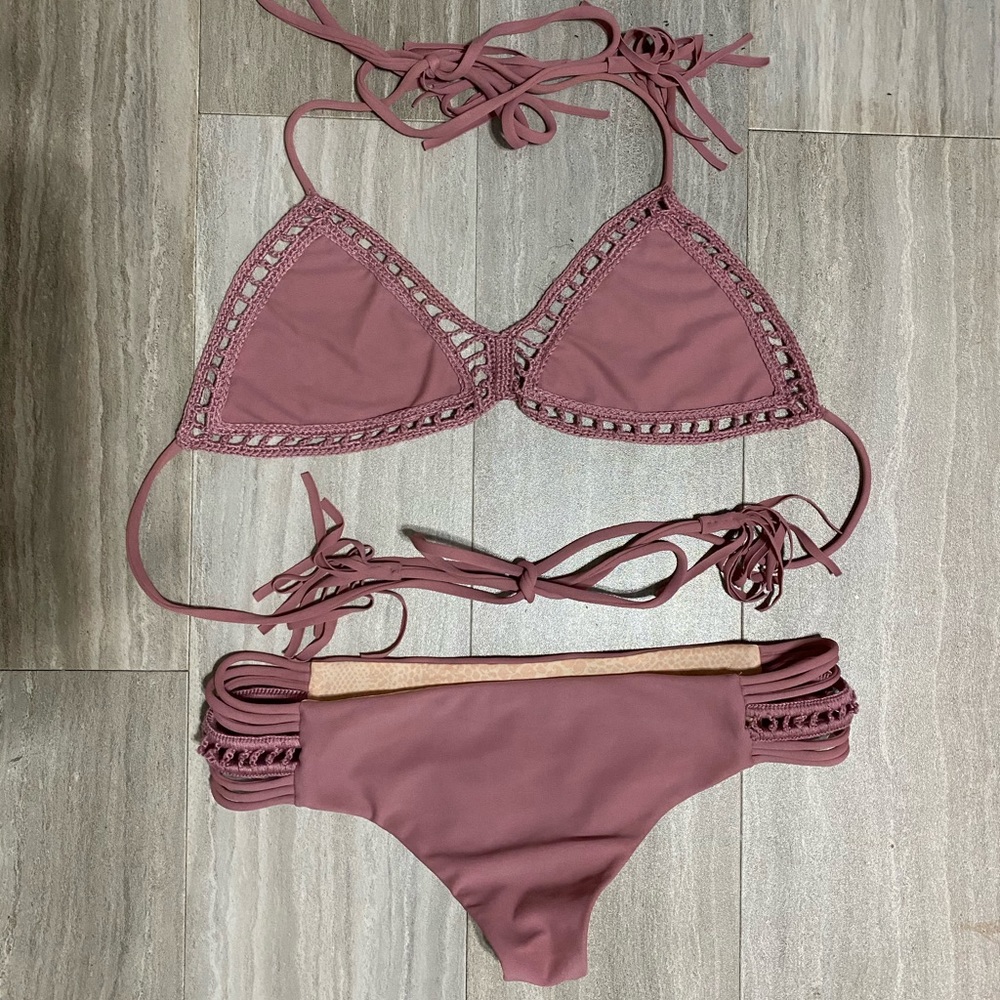 ACACIA Swimwear Orchid Set
